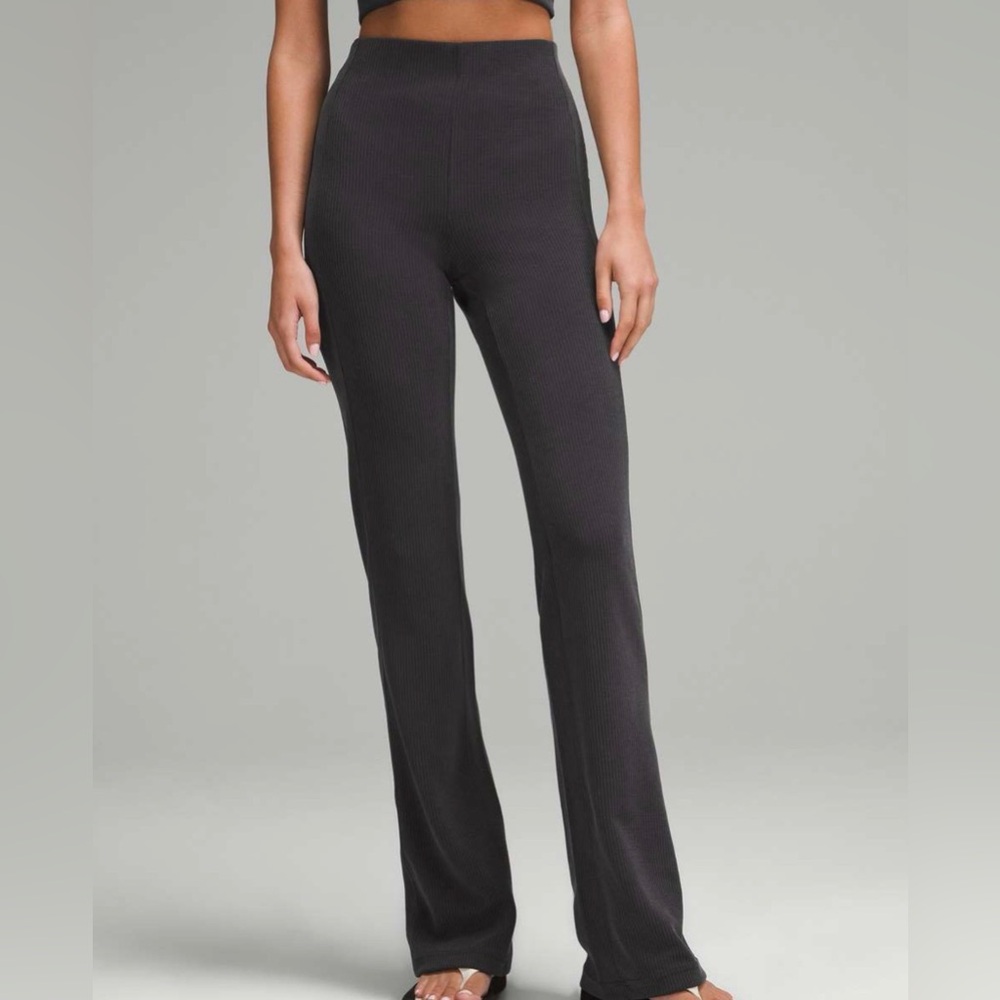 Lululemon Ribbed Softstreme Flared Pant